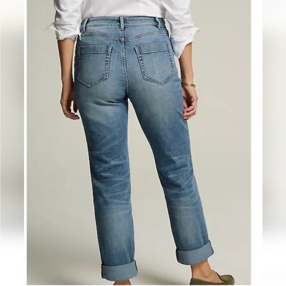 J. Jill High Rise Soft Cotton Front Welt Pockets size 6T - Picture 3 of 8